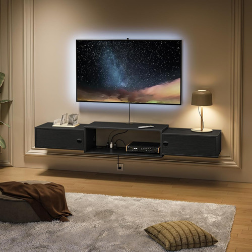 Floating stand with - 55",